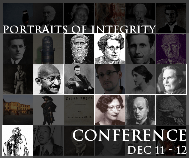 Portraits of Integrity Conference, Dec 11 - 12